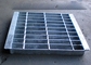 Anti Slip Outdoor Drain Grate Covers , Serrated Steel Trench Covers Grates supplier